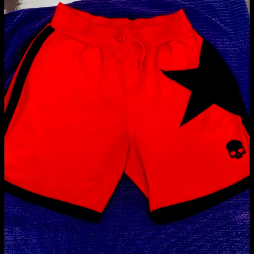 Hydrogen Tennis Tech Star Short Red /Black